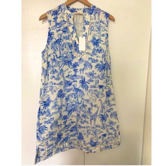 Tory Burch sleeveless tunic dress - Picture 1 of 5